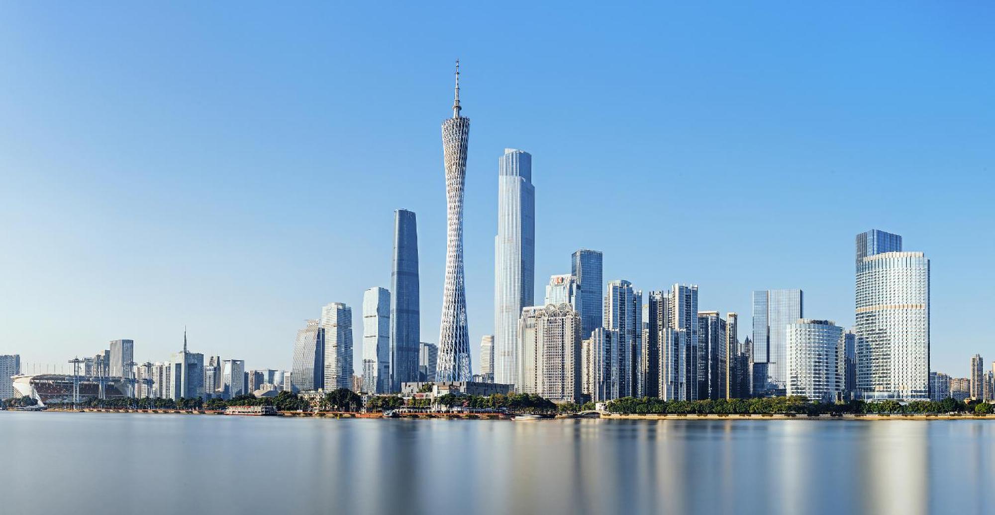 Yun Jin City View Hotel - Guangzhou Taikoo Hui Zhujiang New Town Tianhe Sports Center Exterior foto