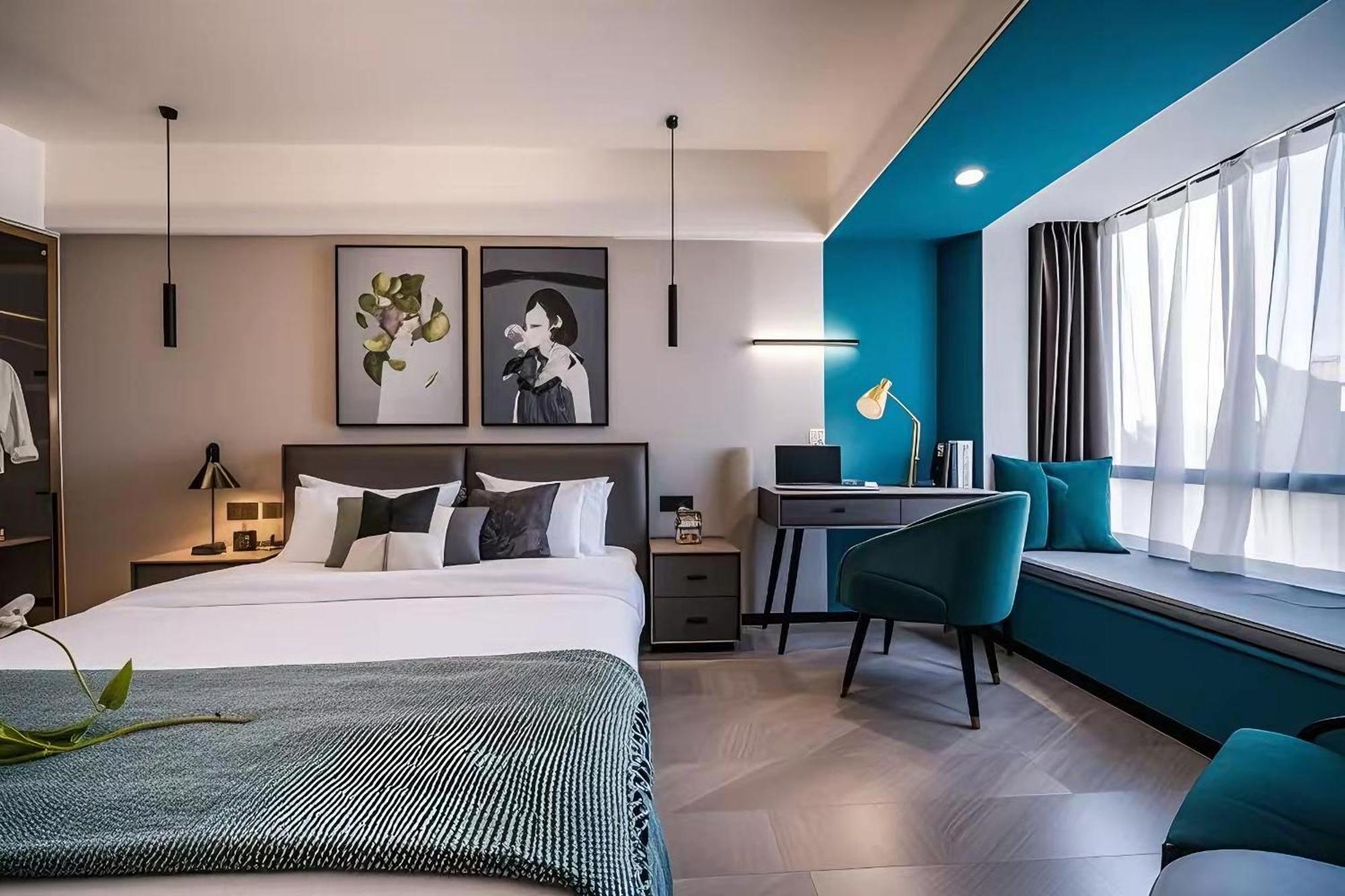 Yun Jin City View Hotel - Guangzhou Taikoo Hui Zhujiang New Town Tianhe Sports Center Exterior foto