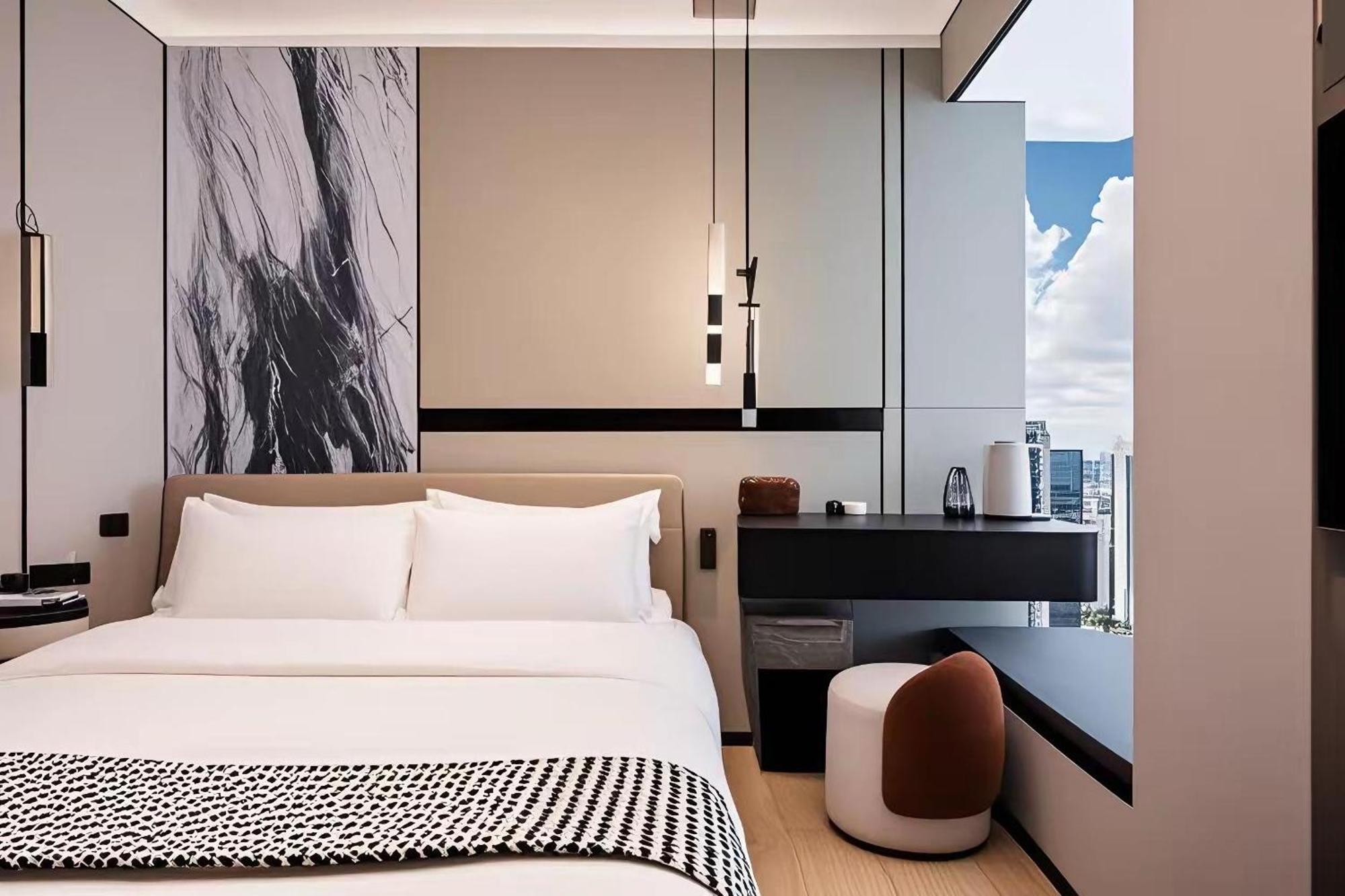 Yun Jin City View Hotel - Guangzhou Taikoo Hui Zhujiang New Town Tianhe Sports Center Exterior foto