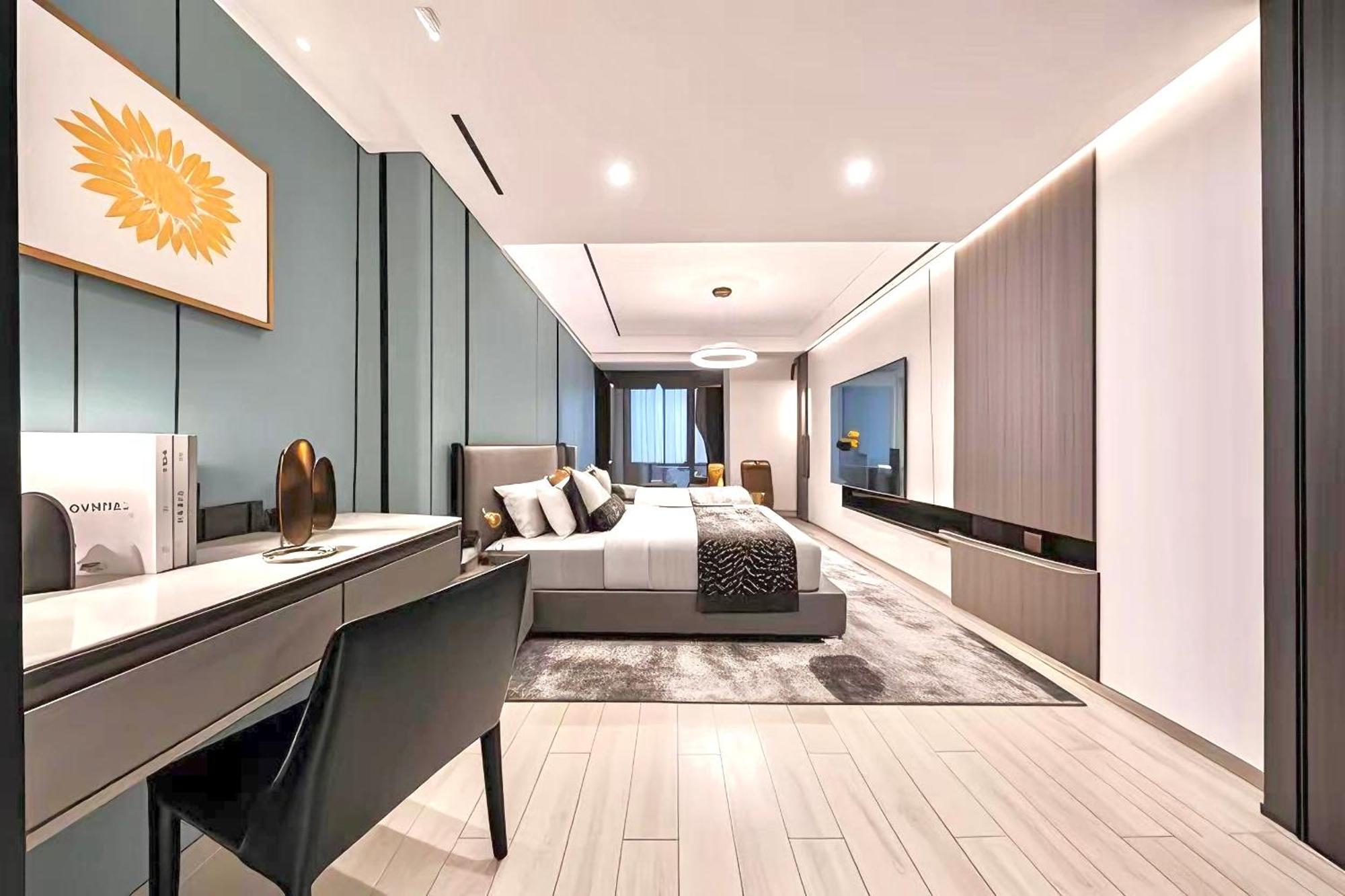 Yun Jin City View Hotel - Guangzhou Taikoo Hui Zhujiang New Town Tianhe Sports Center Exterior foto