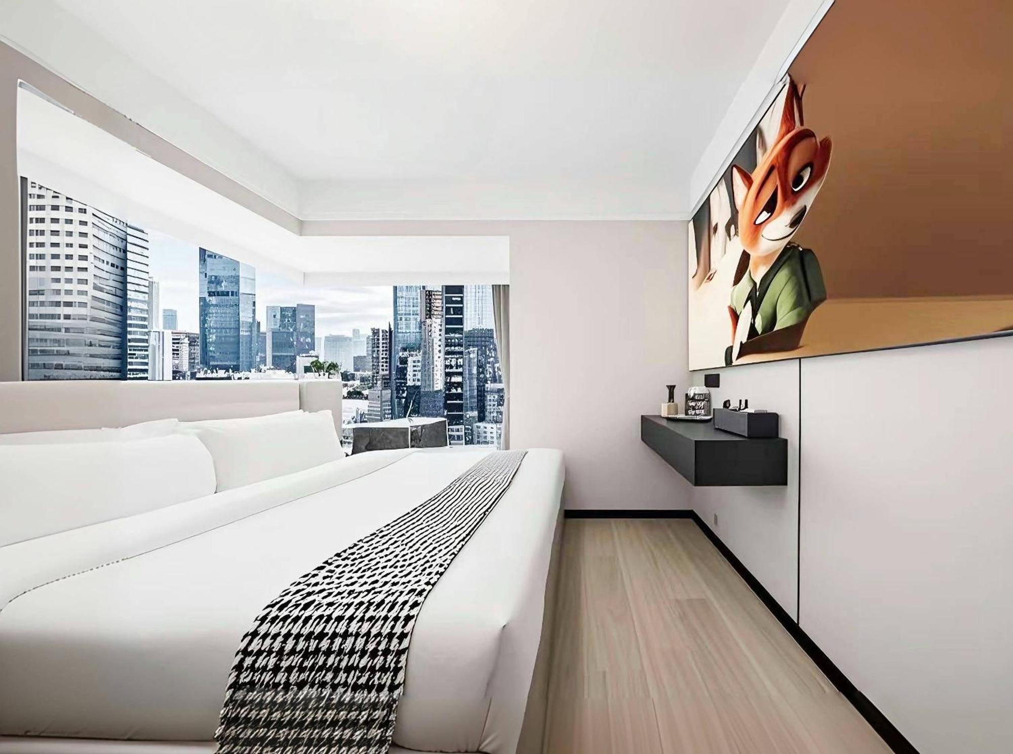 Yun Jin City View Hotel - Guangzhou Taikoo Hui Zhujiang New Town Tianhe Sports Center Exterior foto