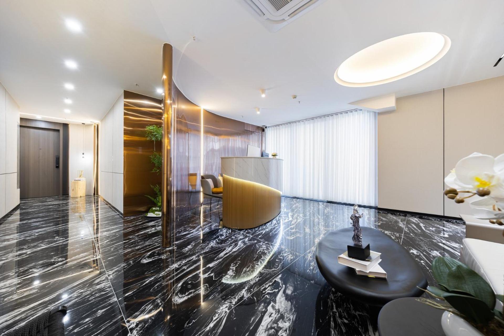 Yun Jin City View Hotel - Guangzhou Taikoo Hui Zhujiang New Town Tianhe Sports Center Exterior foto